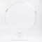 26 in Clear Round Acrylic FLORAL HOOP Standing Wreath Ring Centerpiece Party